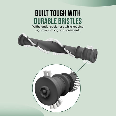 Selgo replacement brush roll with durable bristles for regular use