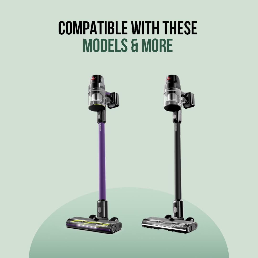 Selgo dual-action brushroll close-up on carpets and hard floors