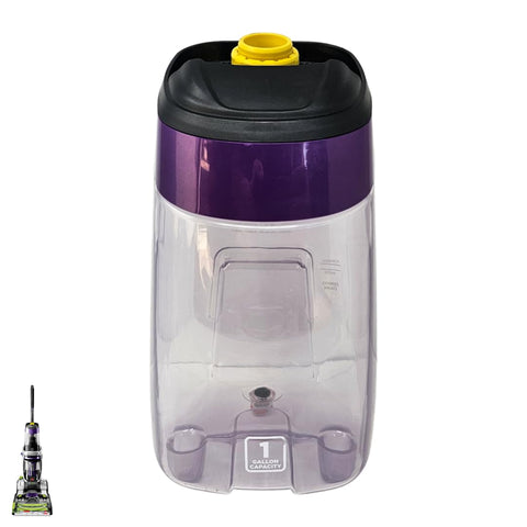Selgo clear replacement tank with cap for Bissell ProHeat 2X Revolution Pet Carpet Cleaner, easy fill