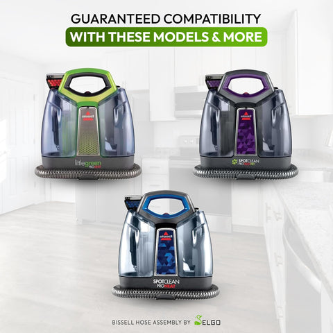 Selgo easy-install hose end simplifies replacement and reduces setup time.