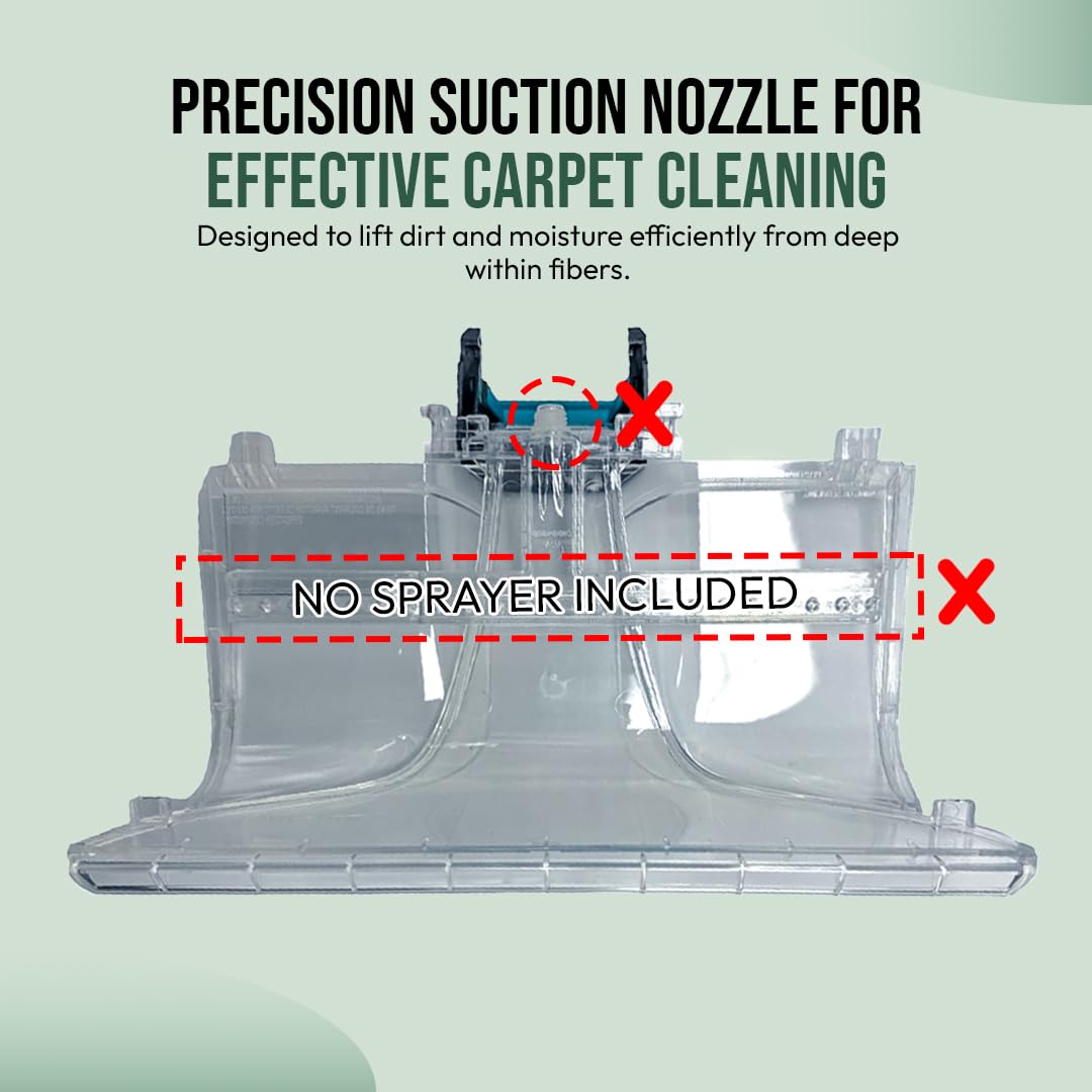 Selgo Hoover front nozzle durable materials withstand daily cleaning