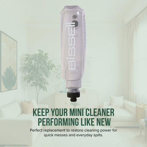 Transparent design lets you monitor water levels at a glance.
