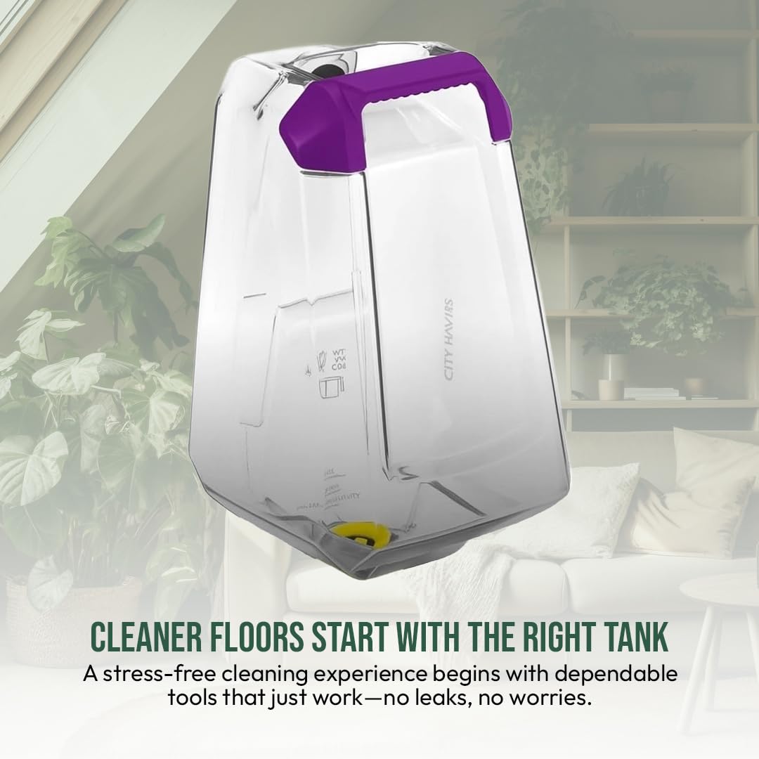 Selgo 1-gallon capacity tank supports longer cleaning sessions