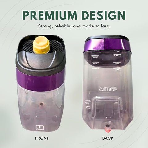 Selgo ProHeat 2X tank feature with attached cap, simple tool-free installation