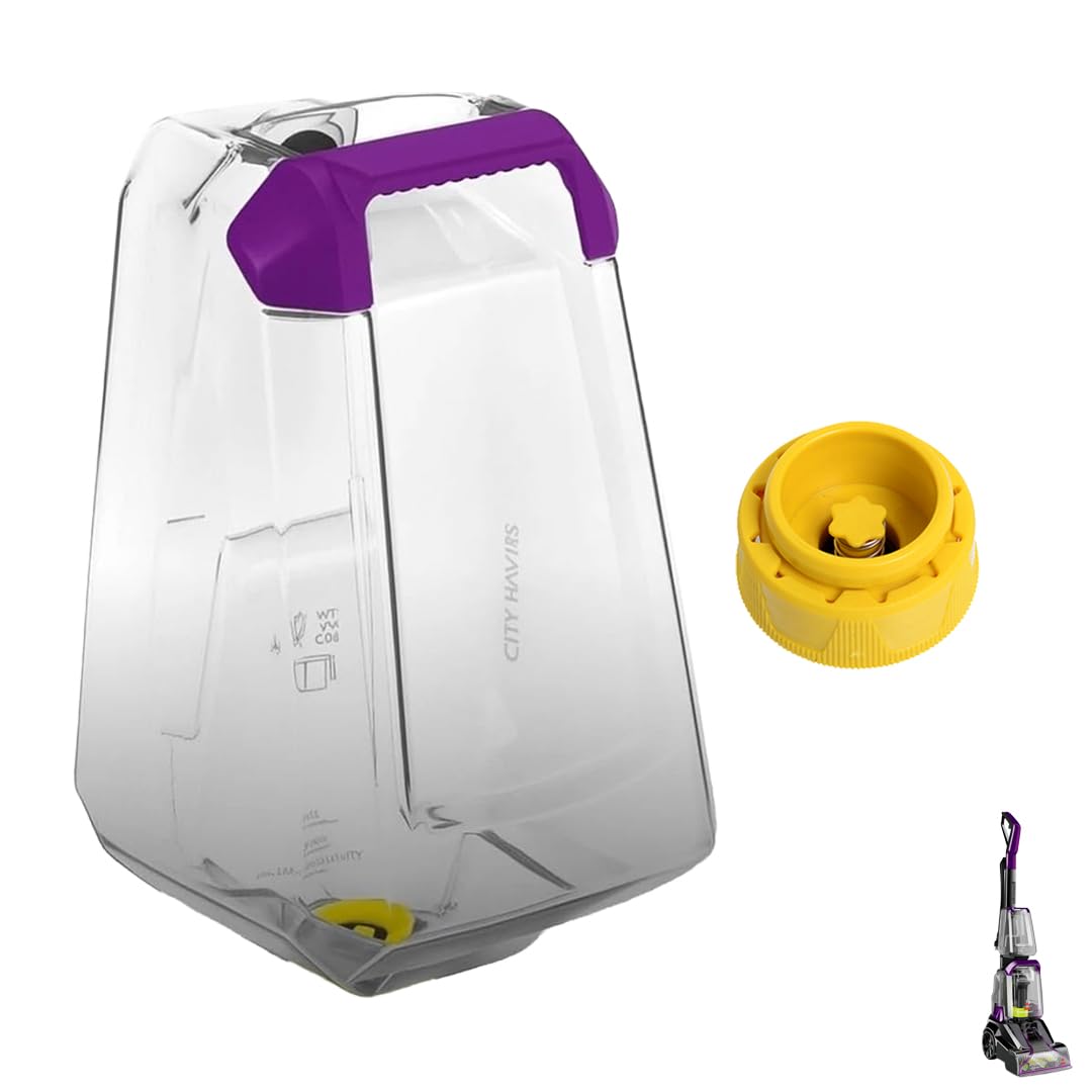 Selgo water tank with visible water level for easy refills during cleaning