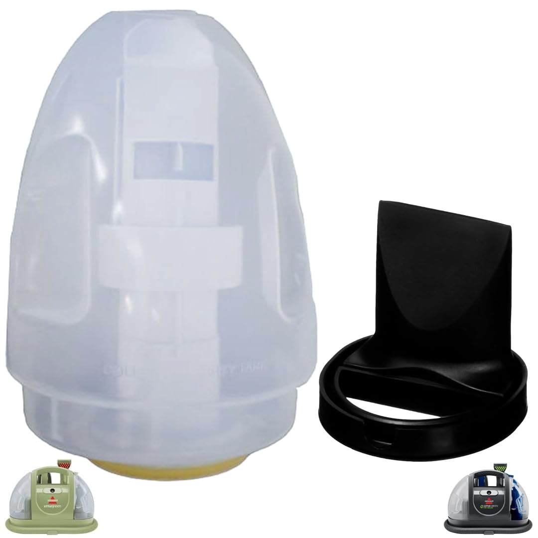 Selgo replacement dirty tank for Bissell Little Green, side view, reliable fit.