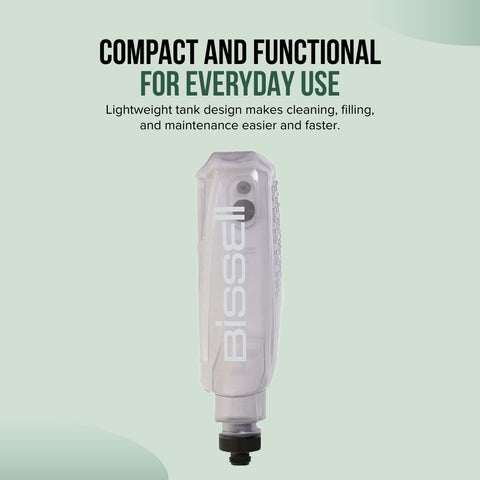Large-capacity tank from Selgo reduces refills across larger cleaning areas.