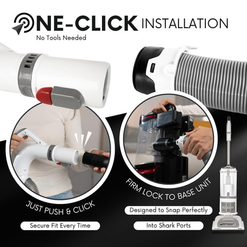 Selgo tight seal hose ensures a secure connection for efficient cleaning.