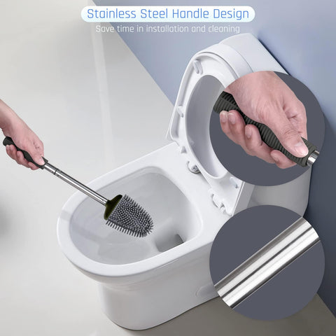 Sellemer hair-tangle resistant silicone bristles prevent clogs and ease rinsing.