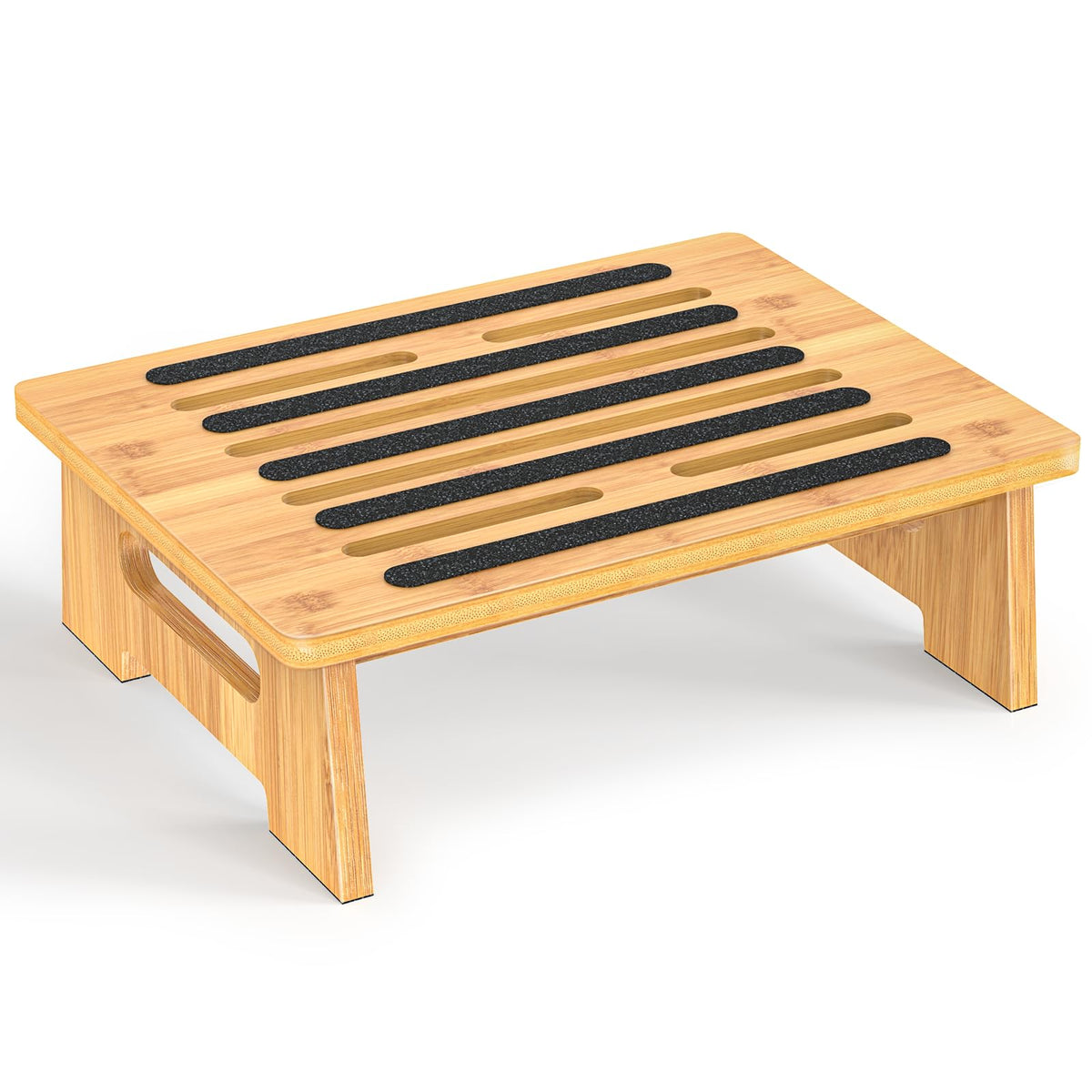 SeLucky one-step stool platform with non-slip surface for bed access.