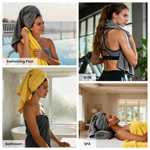 SEMAXE oeeko-tex-certified label on towels for safe daily use.