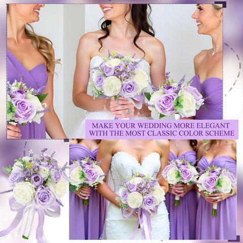 SEMONONIA eustoma bouquet combines delicate flowers with stable, fade-free color.
