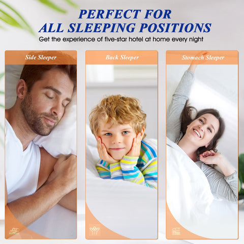 SEMZSOM hotel-quality comfort elevates home sleep with premium materials.