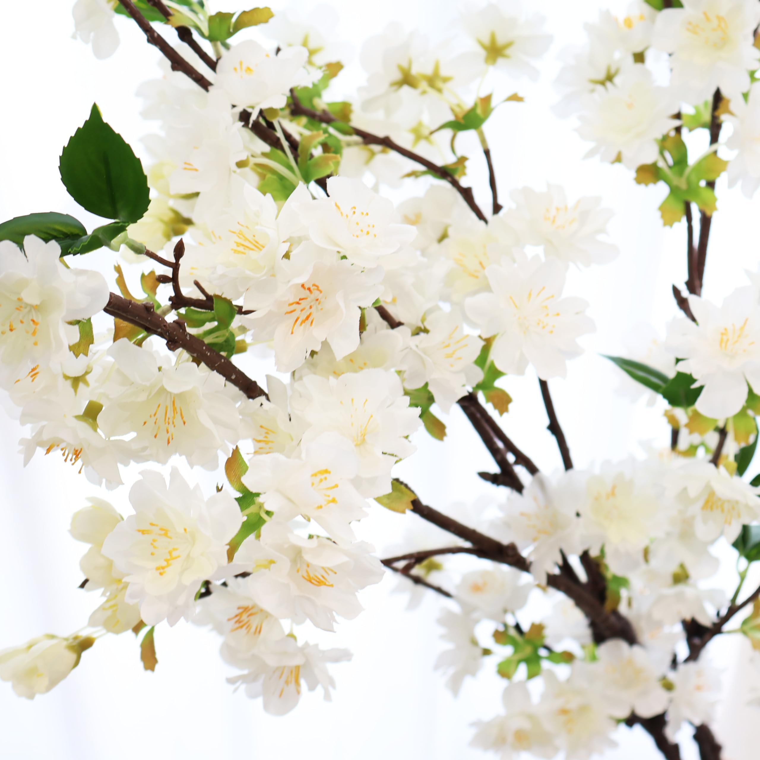 Senjie cherry blossom branch ready for DIY arrangements and tall vase displays.