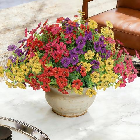 Senjie indoor-outdoor faux flowers suitable for decor