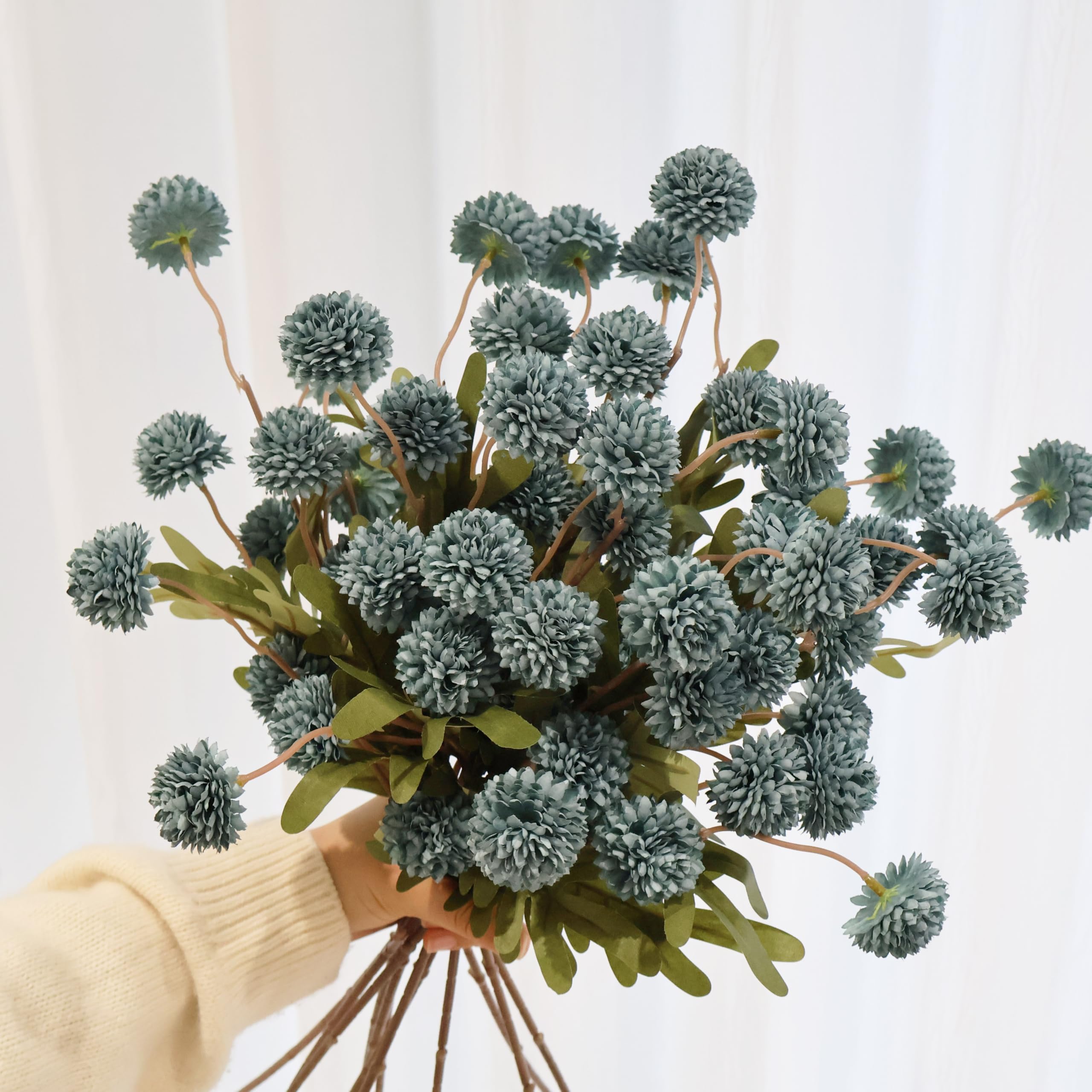 Senjie living room and dining table decor with 20.5-inch stems