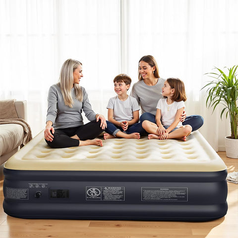 SENNOUL quick-inflation feature helps inflate in minutes for camping or travel