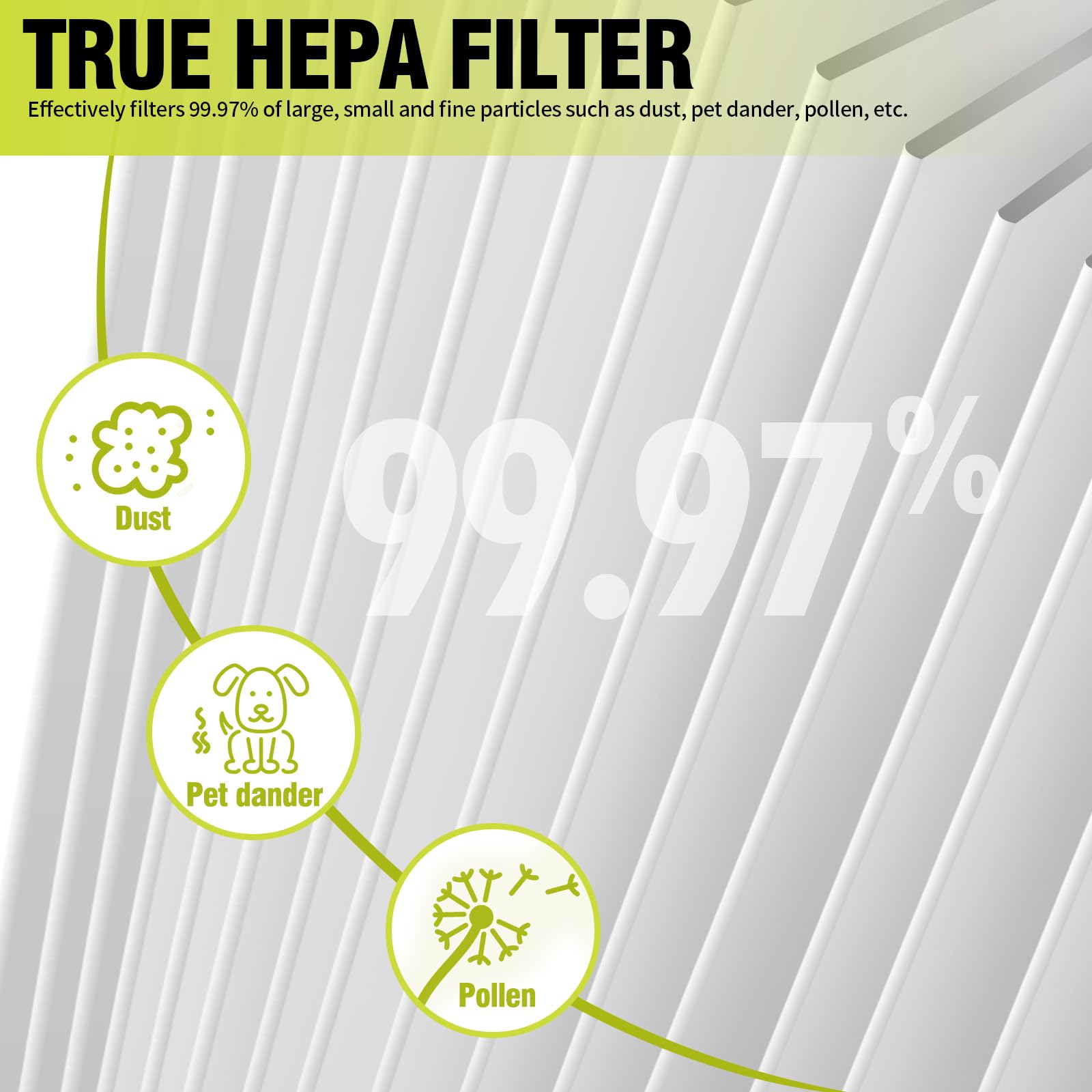Senowi easy-installation filter for quick maintenance