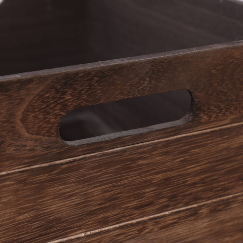 Senryee Handmade torched texture finish adds rustic charm.