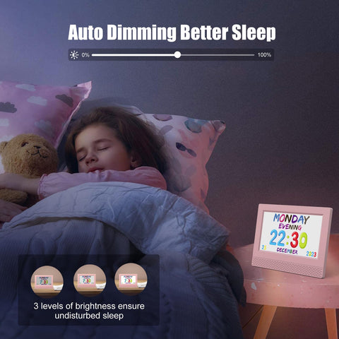 SENXINGYAN cartoon voice prompts guide kids through tasks and transitions.