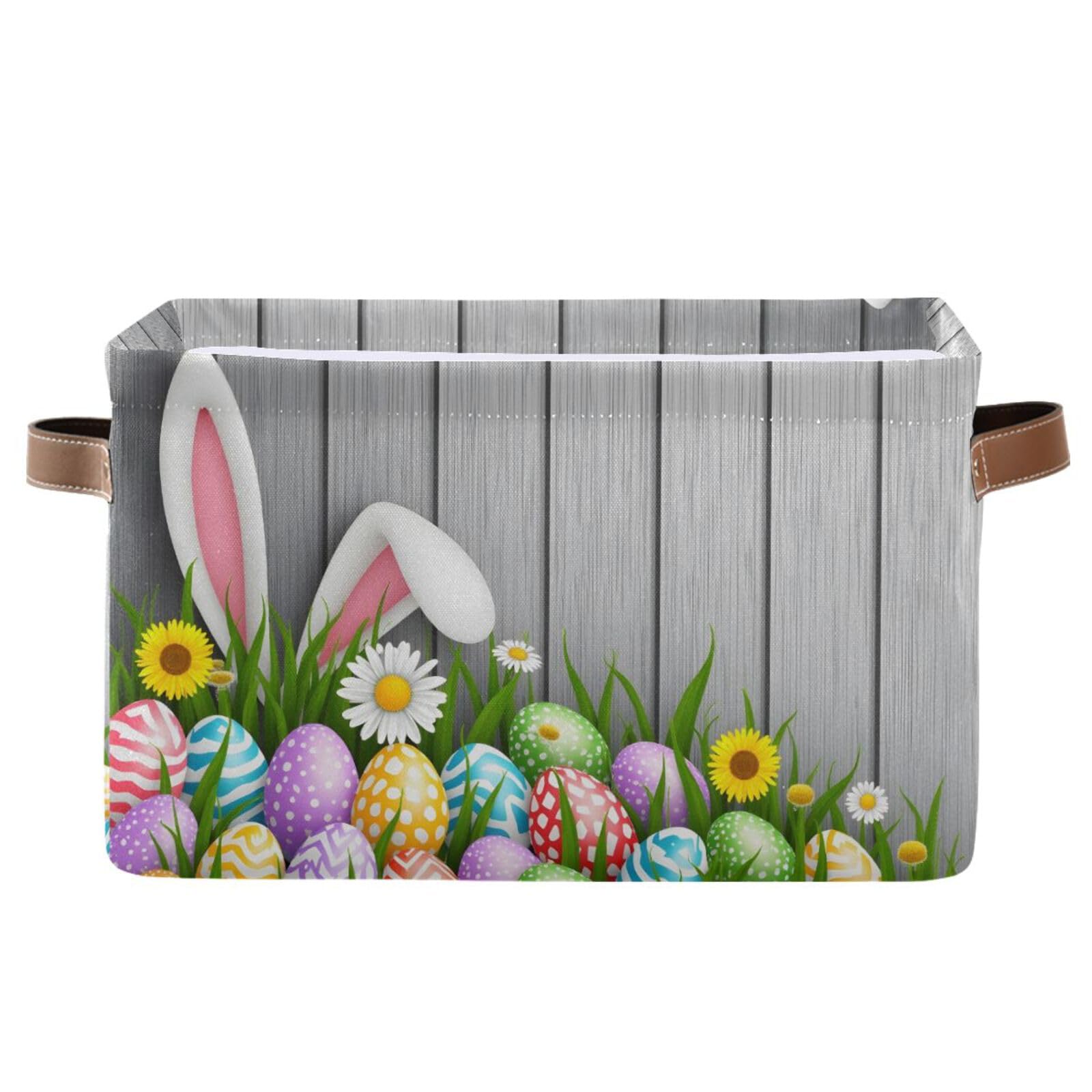 Senya Easter storage basket with handles for easy carrying and organization.