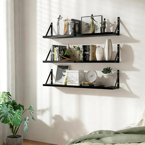 Senyh triangle metal brackets provide sturdy, long-lasting support
