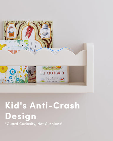 Seocry child-safe solid wood finish emphasizes durability and gentle touch.