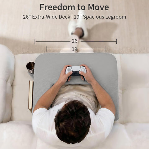 Septsun multifunctional reading pillow ideal for gaming and reading