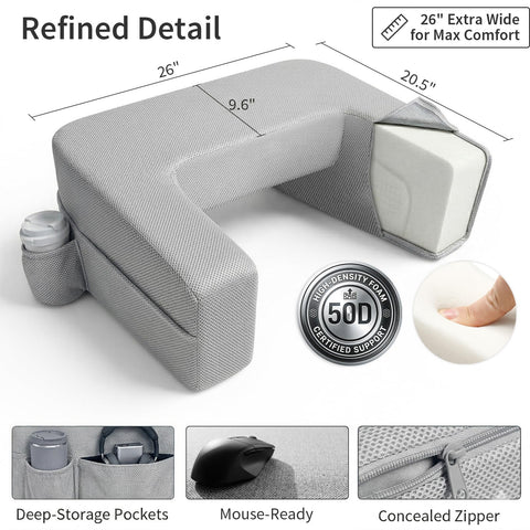 Septsun pockets hold remote, phone, and snacks for easy access
