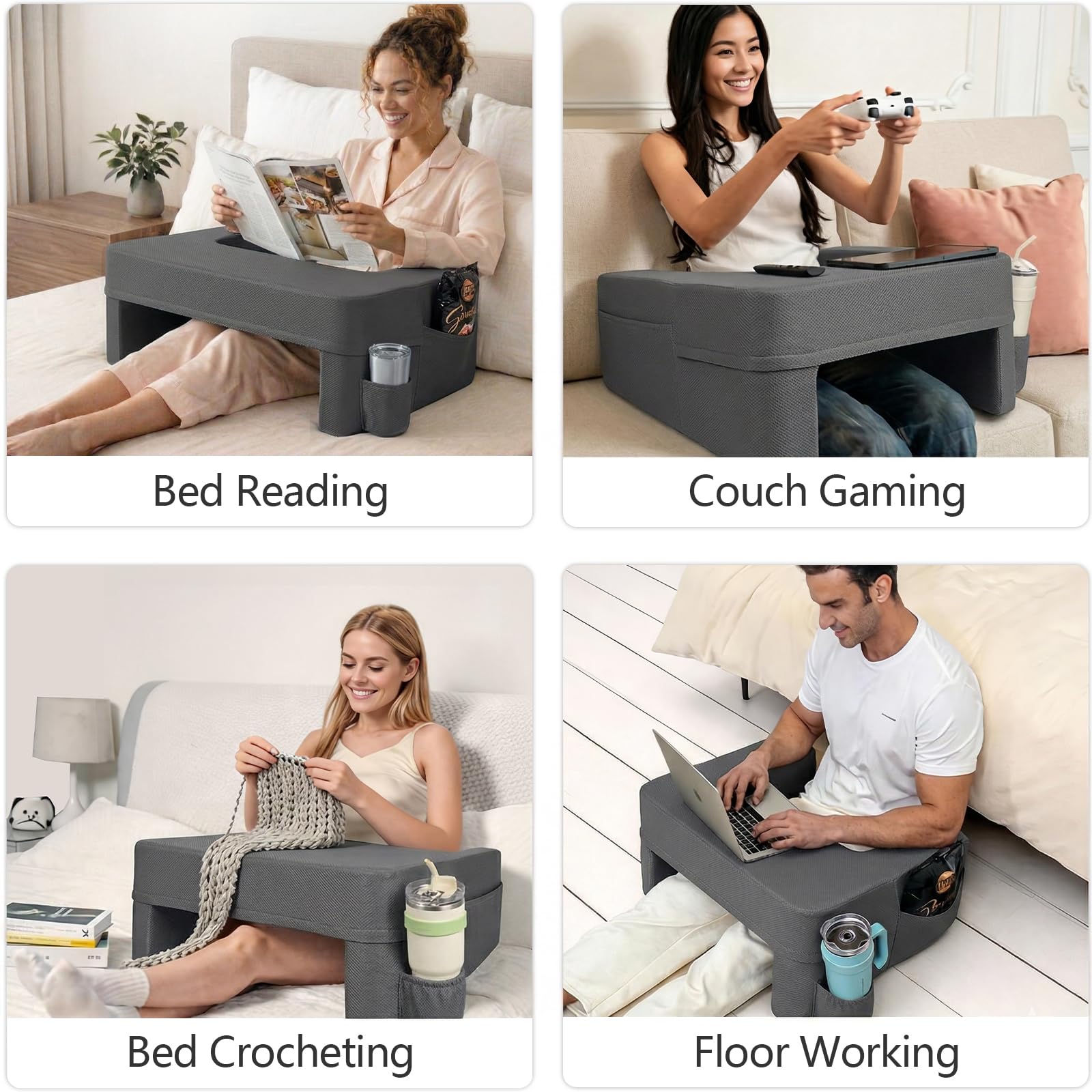 Septsun TV pillow bed-side use for lounging.