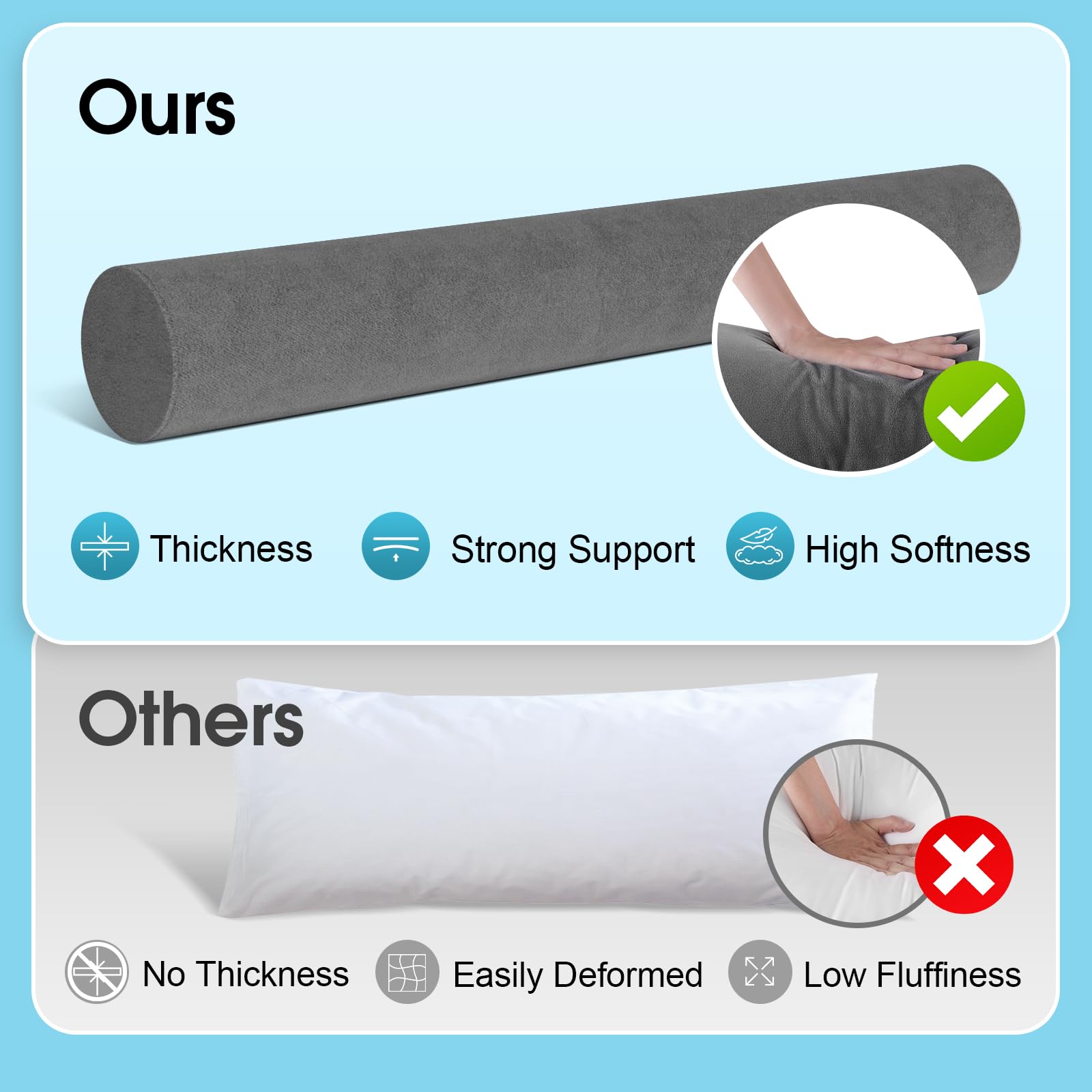 Velvet cover with invisible zipper enables seamless removal and maintenance.