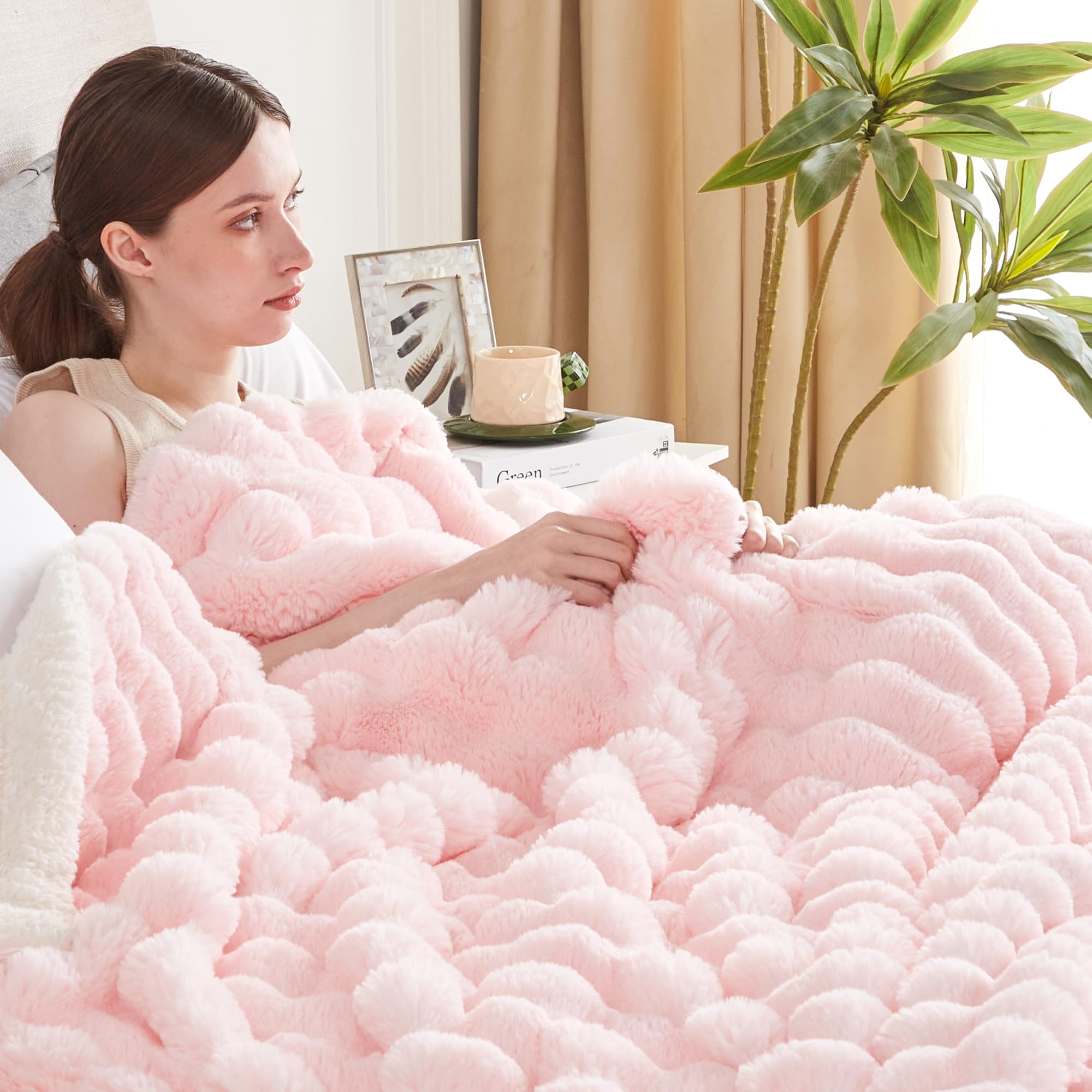 Serenhom 50x60 throw on a couch for instant coziness