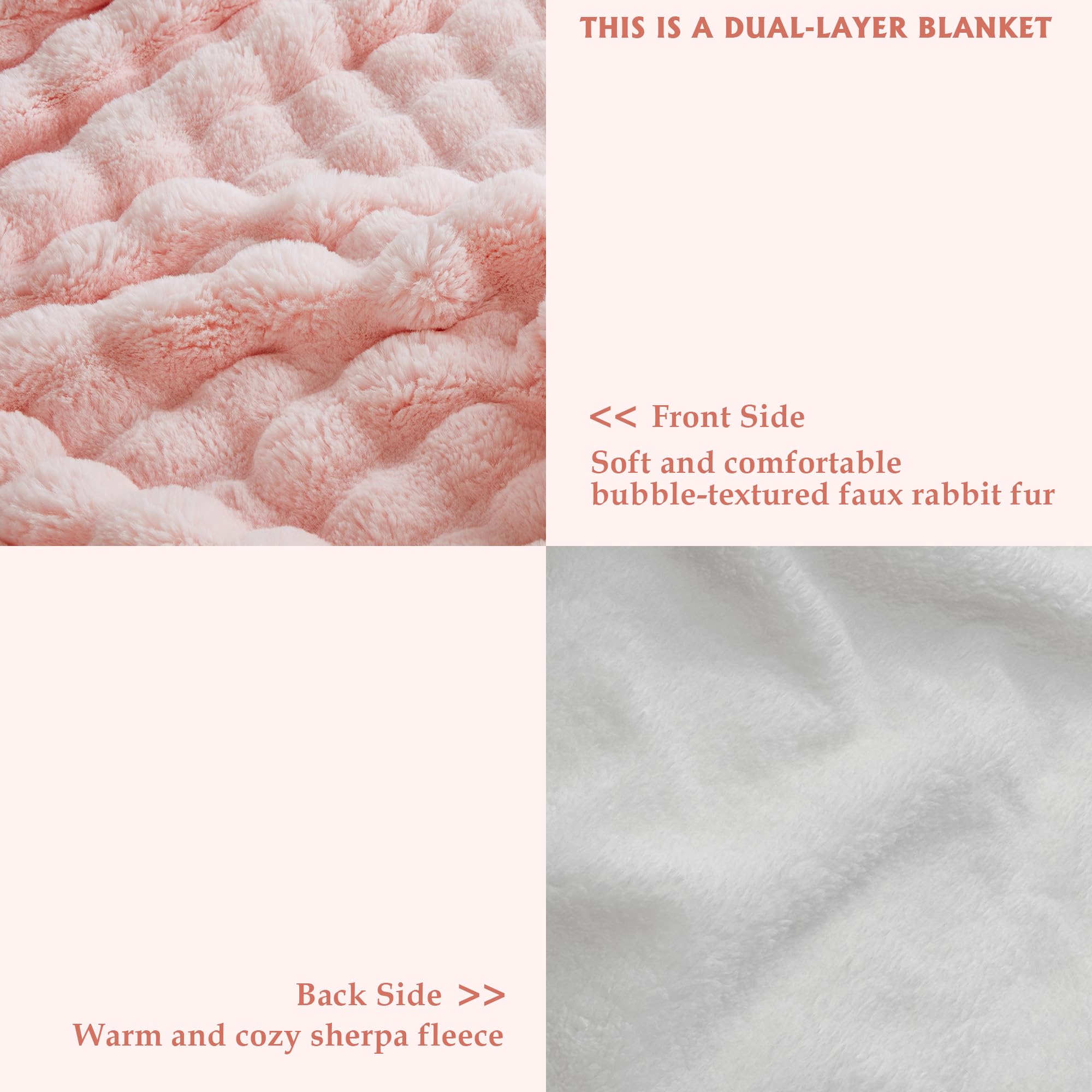 Serenhom sherpa reverse side adds extra warmth and softness