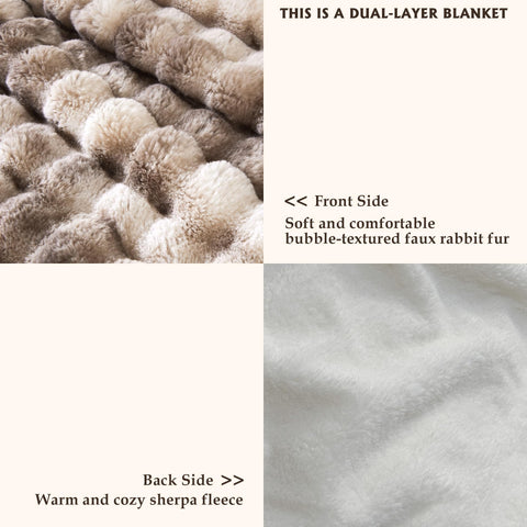 Serenhom sherpa warm reverse side for cozy warmth