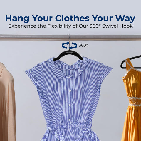 10 lbs weight capacity ensures reliable support for garments.