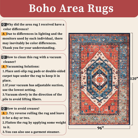 SERISSA washable rug 8x10 kids and pets-friendly scene with safe play area.