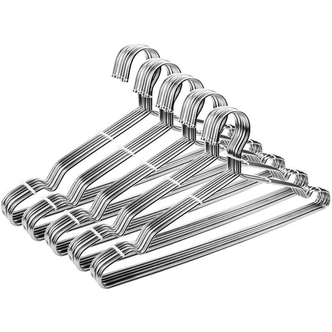 Seropy clothes hangers 50-pack for organized closets and space saving.