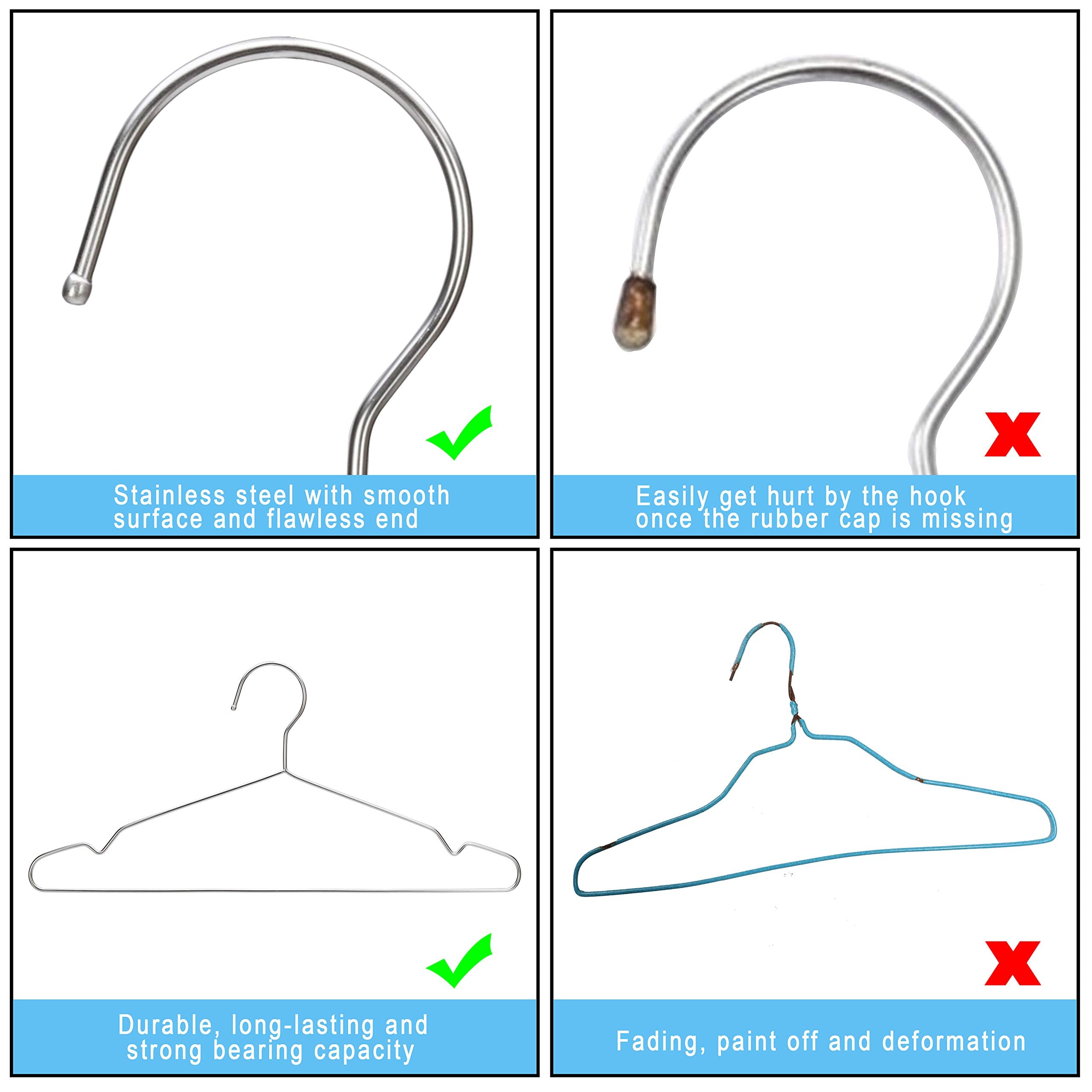 Seropy durable clothes hangers suitable for everyday use and long-term wear.