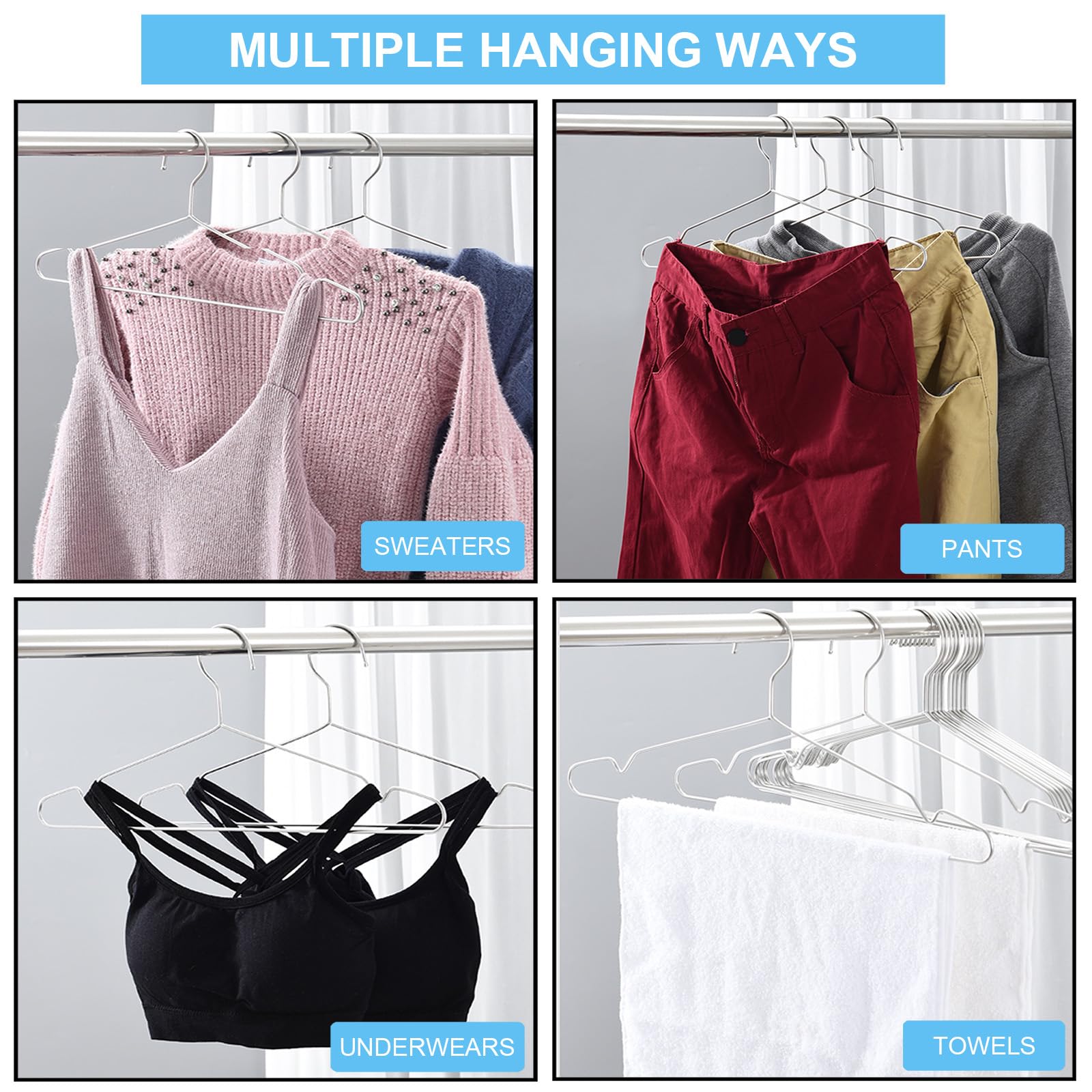 Seropy waterproof steel hanger resists bathroom humidity