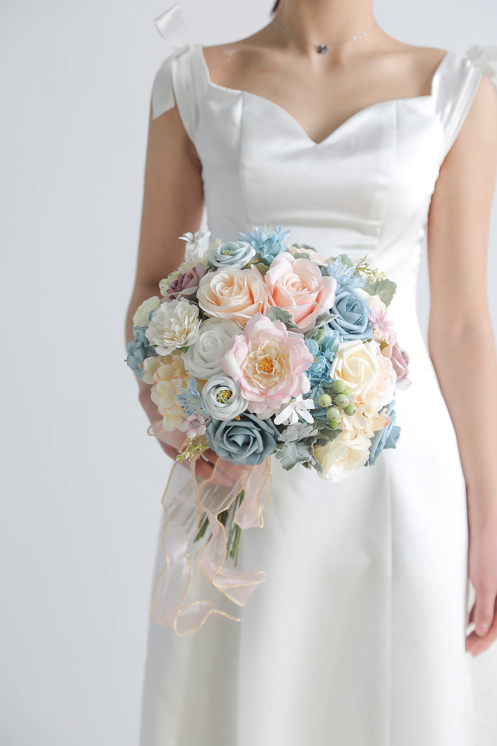 Serra Flora rose and peony bundle showcasing mixed blooms for wedding decor