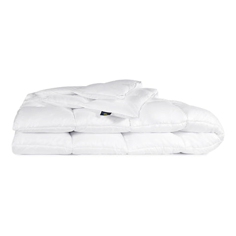 Serta Down Illusion corner loops secure the duvet cover.