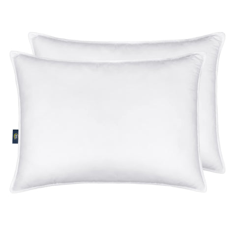 Close-up of Serta Down Illusion fabric showing soft, durable microfiber texture
