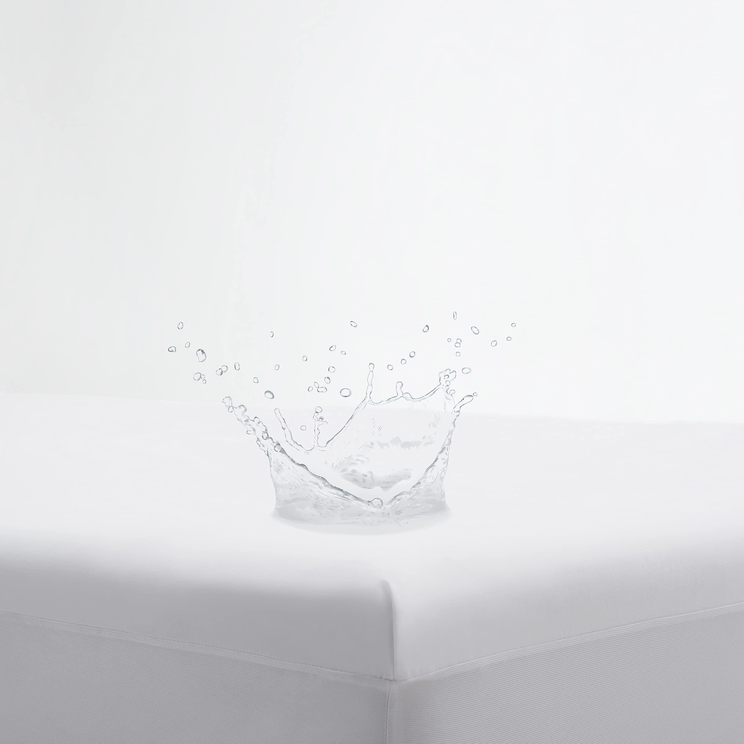 Serta Power Chill king-size fit securely covers the mattress
