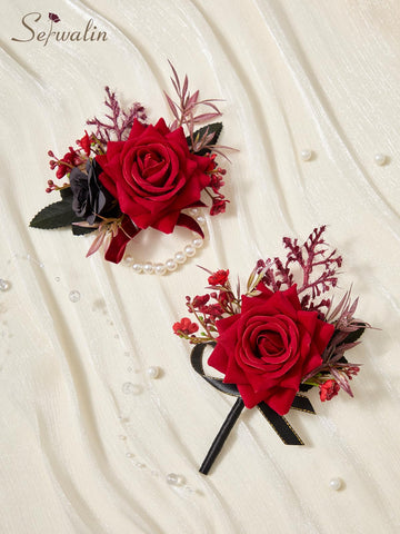 Serwalin vibrant artificial flowers close-up highlighting lasting color and form.