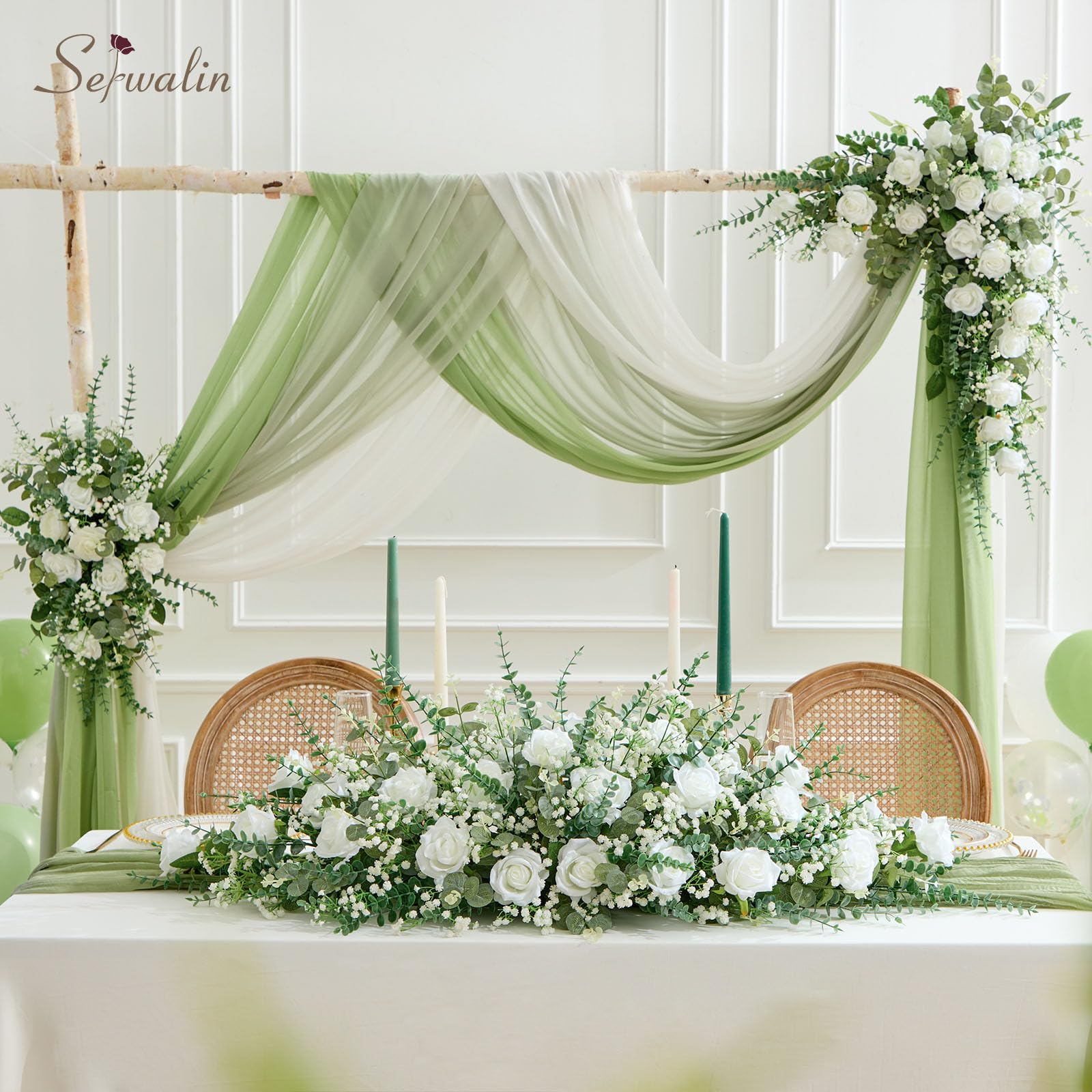 Serwalin baby’s breath artificial flowers for delicate accents