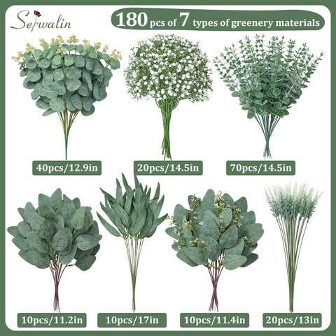Serwalin Babys Breath Picks for delicate, airy arrangements and centerpieces.
