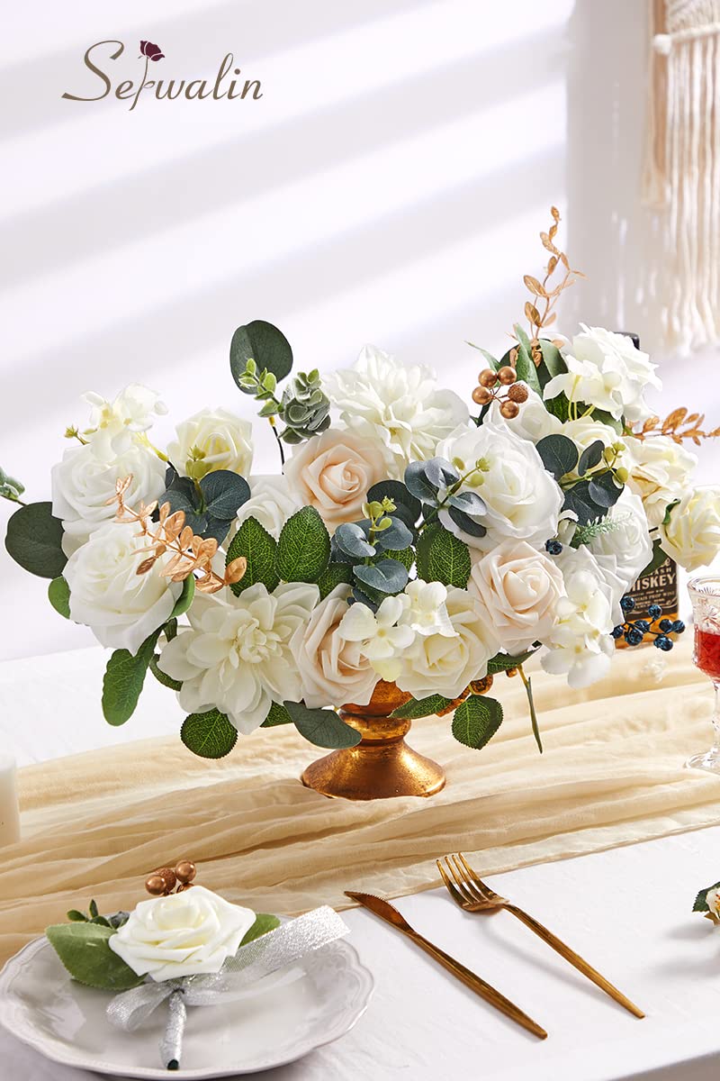 Serwalin bendable wire stems enable easy shaping.
