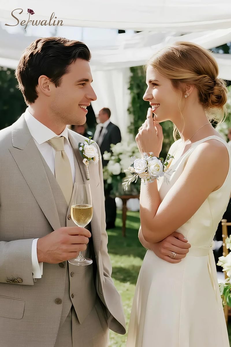 Serwalin back clips provide secure wearing options for two looks.