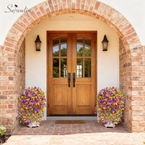 Serwalin long-lasting outdoor pansies stay bright with minimal care