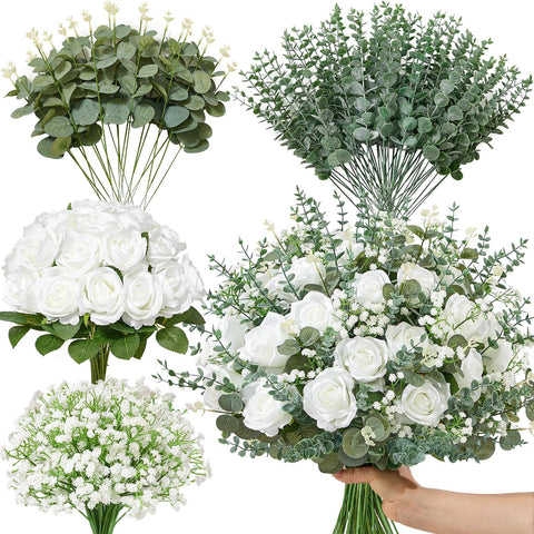Serwalin mixed eucalyptus stems for versatile DIY arrangements